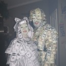 Disfraz de Geiko Money Man para Halloween