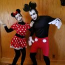 Mickey y Minnie aterradores