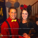 Disfraces de pareja de Mickey y Minnie Mouse