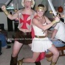 Disfraz casero de pareja She-Ra y He-Man