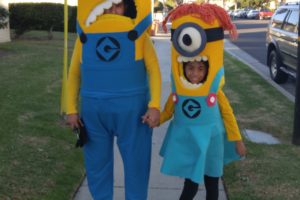 disfraces de minion padre e hija