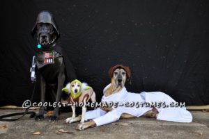 Disfraces para perros de Star Wars: Dogs Strike Back