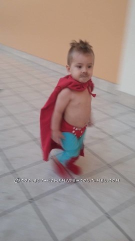 Lindo disfraz de Nacho Libre para niños pequeños