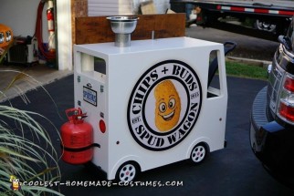 Coolest Spud Wagon Fry Truck Disfraz