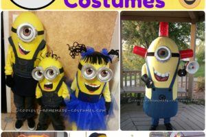 10 increíbles ideas de disfraces de Minion DIY para toda la familia