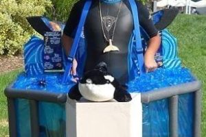 El disfraz de entrenador Shamu más genial