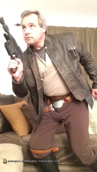 Traje de bláster de Han Solo