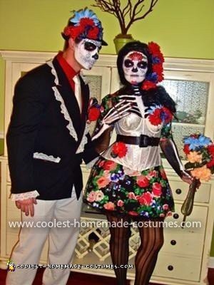 El disfraz de pareja más cool para el Día de Muertos