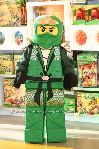 El mejor disfraz de Halloween de Lego Ninjago que puedes hacer tú mismo