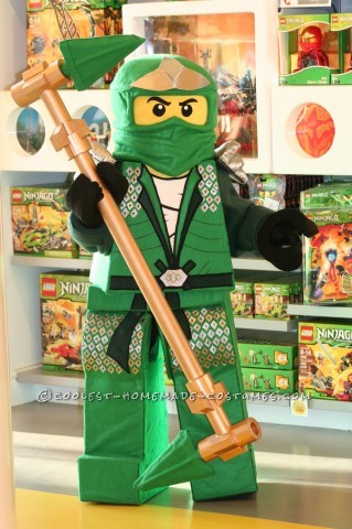 El mejor disfraz de Halloween de Lego Ninjago que puedes hacer tú mismo