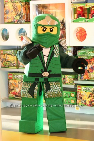 El mejor disfraz de Halloween de Lego Ninjago que puedes hacer tú mismo