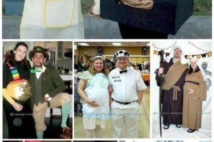 Los 10 mejores disfraces de Halloween de maternidad hechos a mano, especialmente para parejas y familias