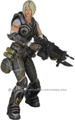 Anya Stroud Gears of War 3 Cosplay casero