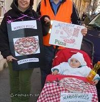 El disfraz de pizzería familiar más cool