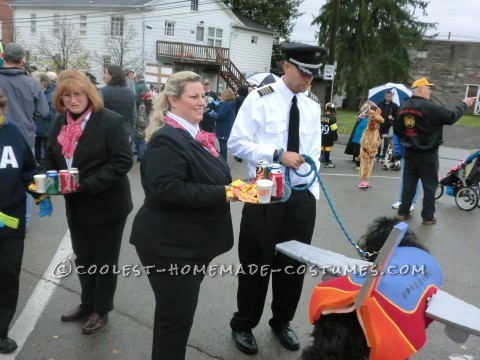 Impresionante disfraz de Halloween de la banda de Southwest Airlines