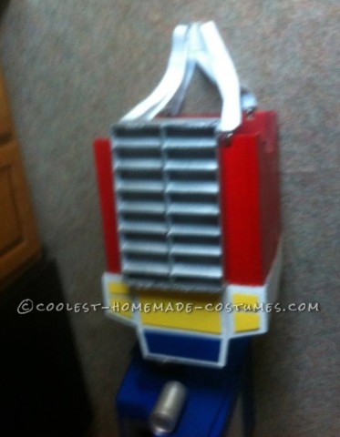 Disfraz realista de Optimus Prime de Transformers