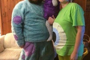 Traje de grupo Familia Monster’s Inc.