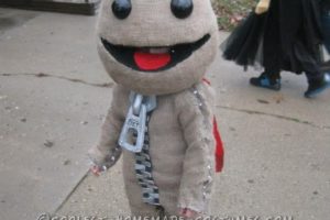 Impresionante disfraz de Halloween de Sackboy de Little Big Planet