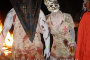Los disfraces más terroríficos de la enfermera y Pyramid Head de Silent Hill