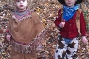 Los disfraces caseros de vaquero y nativos más geniales de Halloween