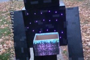 El mejor disfraz de Enderman en Minecraft