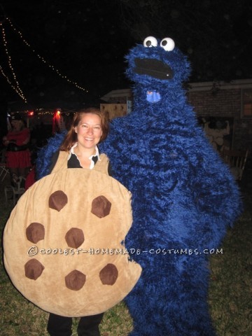 El mejor disfraz de monstruo de las galletas para adultos