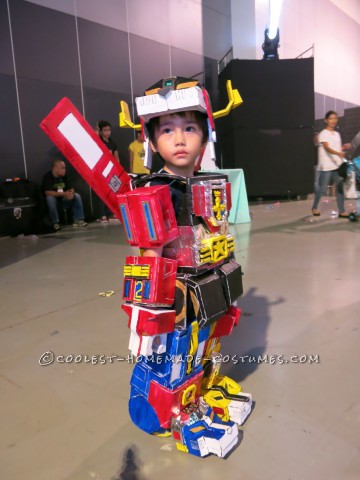 Cool Voltron Disfraz de niño de 3 años