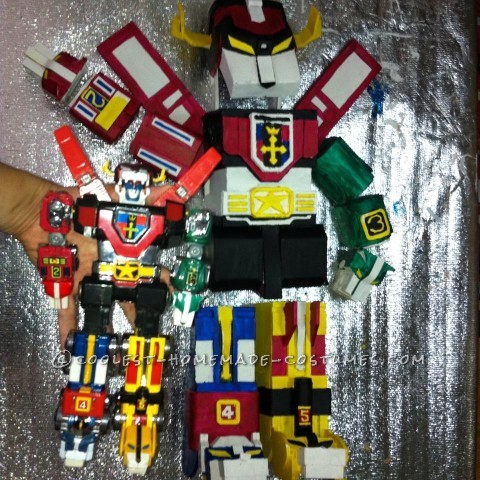 Cool Voltron Disfraz de niño de 3 años