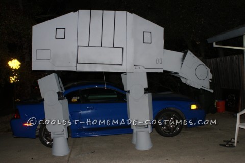 Traje casero detallado de Star Wars AT-AT Imperial Walker