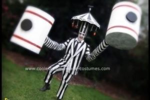 El disfraz de Halloween Beetlejuice casero más genial