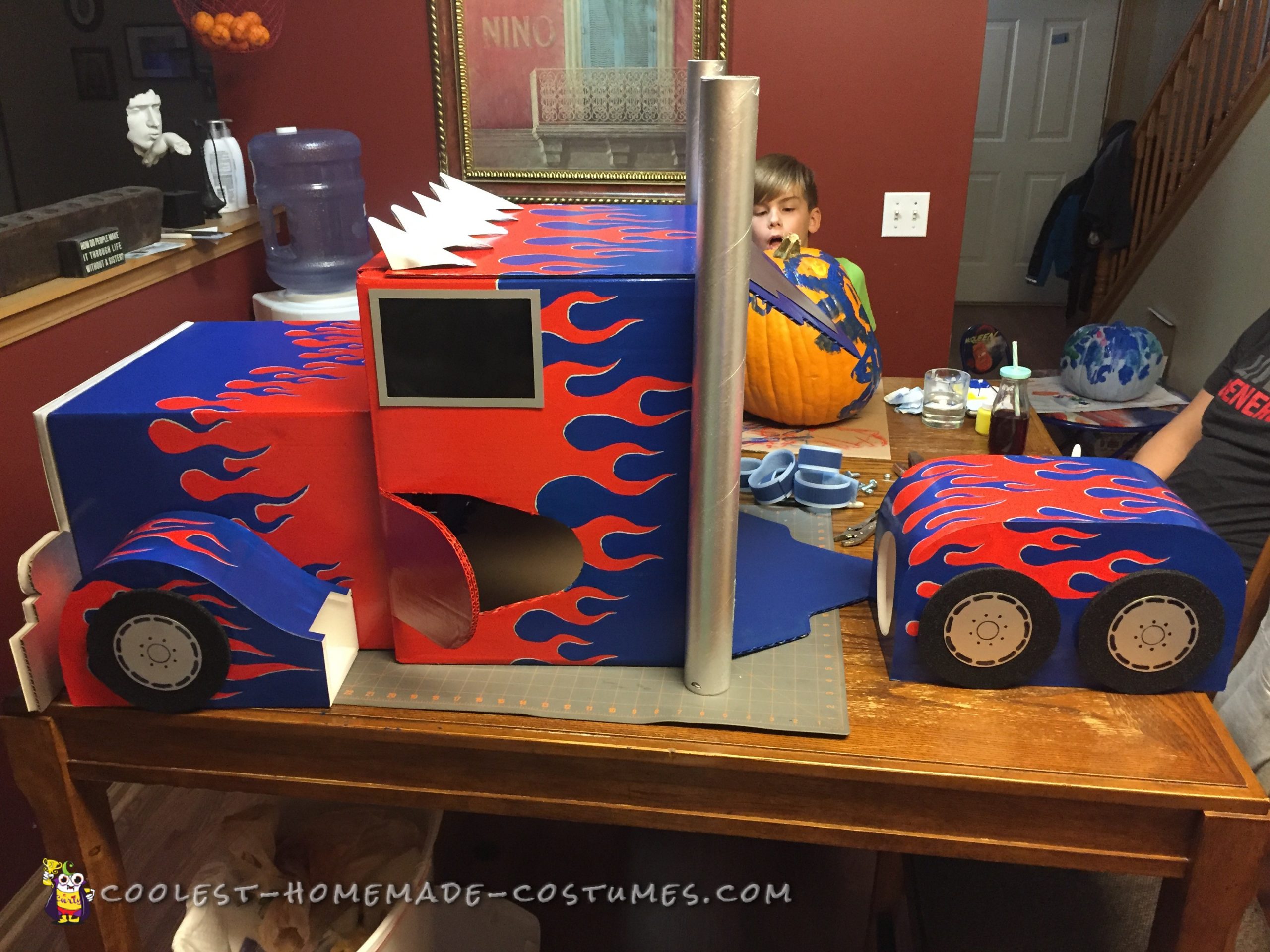 Disfraz de Optimus Prime para Halloween