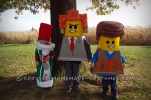 Tres hermanos hacen realidad el sueño de la película LEGO para Halloween