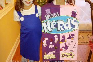 Disfraces DIY de Nerd Box y Hello Kitty para niñas