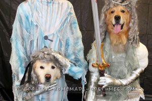 Disfraces originales para perros: fantasmas sin cabeza del siglo XVIII