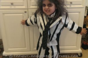 Disfraz de Beetlejuice fácil para niño