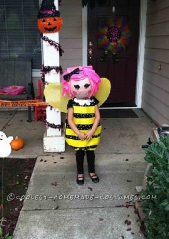 Disfraz de muñeca preescolar de tamaño real LaLaLoopsy