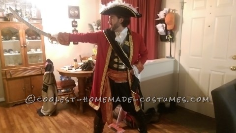 Disfraz épico de Capitán Garfio para Halloween