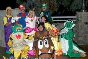 El disfraz de grupo casero más genial de Mario Party