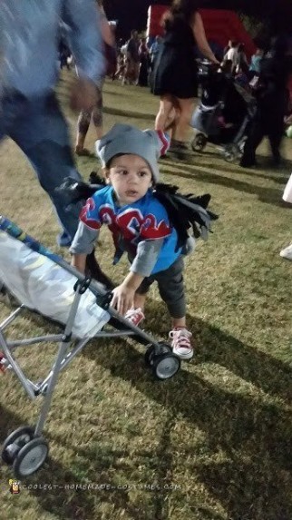 bebé mono disfraz de halloween