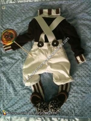 Disfraz de Halloween de Oompa-Loompa hecho en casa