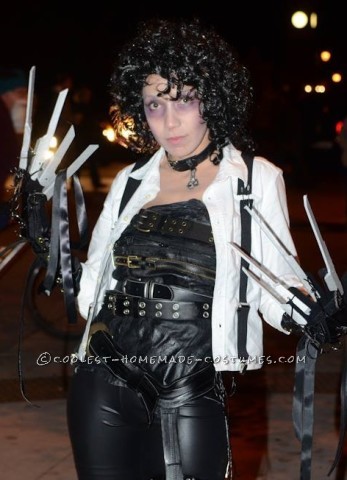 El mejor disfraz de Edwardian Scissorhands
