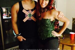 El mejor disfraz de Halloween para parejas de Poison Ivy y Bane