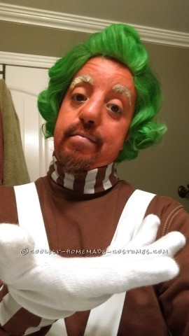 El mejor disfraz de Oompa-Loompa para el chico menos astuto y procrastinador