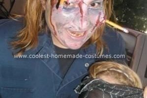 El mejor disfraz de halloween de zombi de conserje escolar