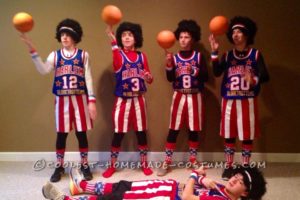 El mejor traje para el grupo masculino Harlem Globetrotters