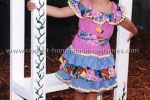 Genial disfraz casero de Carmen Miranda