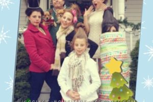 Gran idea de vestuario grupal: la familia Who de The Grinch Stole Christmas