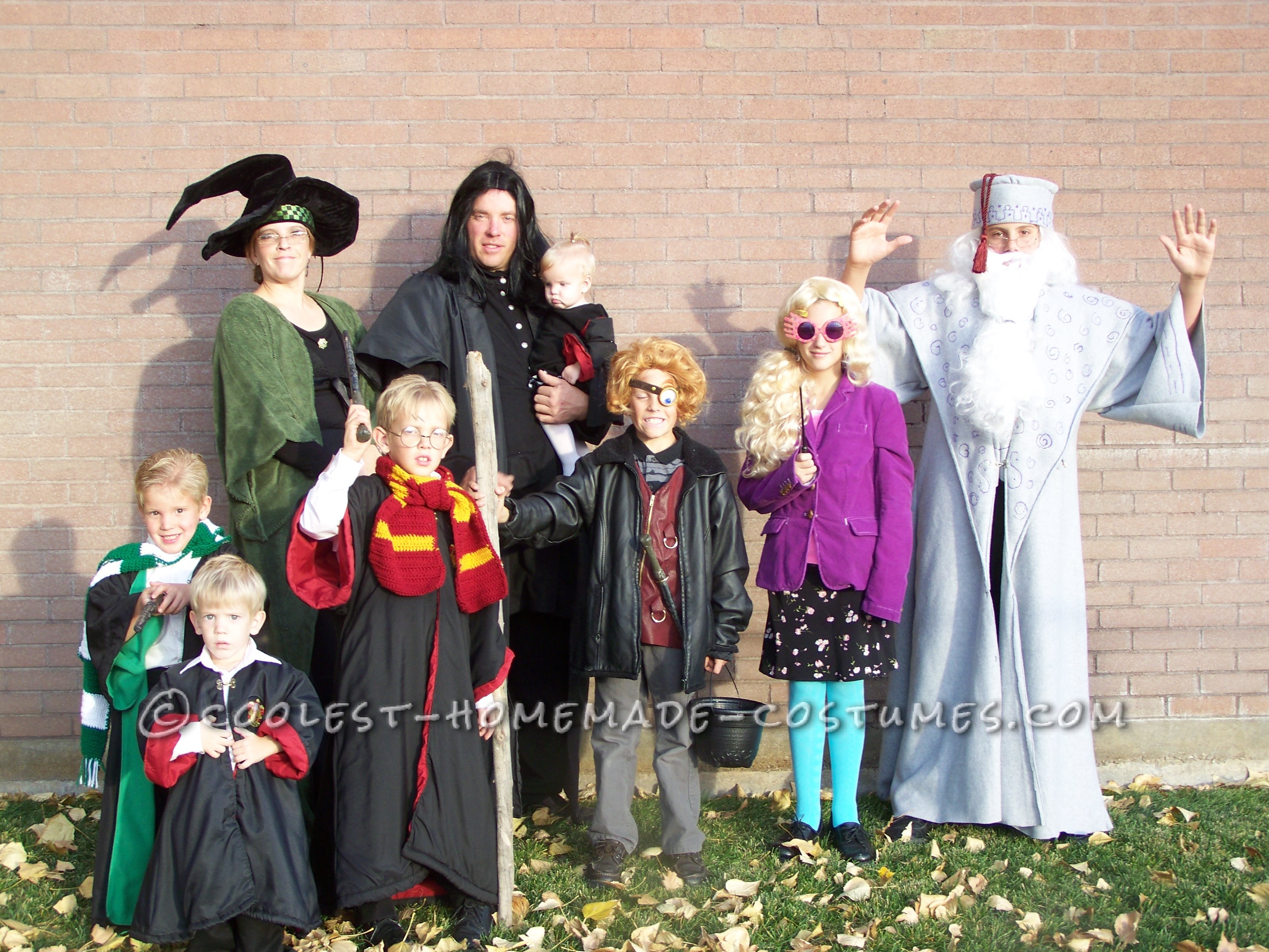 El disfraz de Halloween más genial de la familia Harry Potter