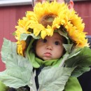 El disfraz casero de girasol más fácil y adorable para un niño