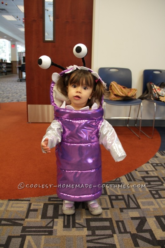 Pequeño Boo Traje Casero